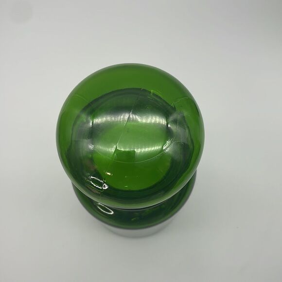 Vintage Apothecary Mushroom Domed Lid Storage Jar Made in Belgium MCM - Picture 2 of 8